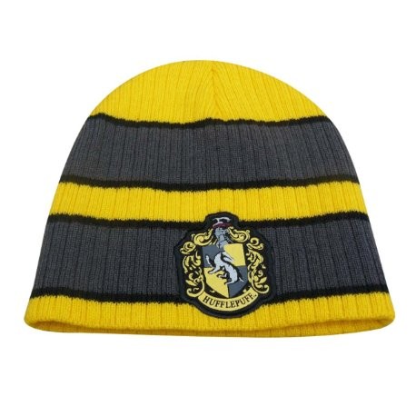 Harry Potter - Beanie with Hufflepuff Patch logo