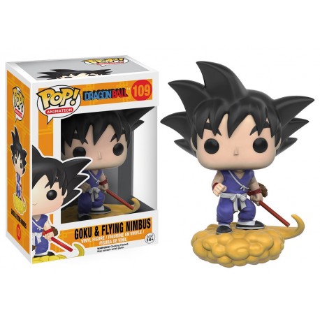 Figurine Dragon Ball Z - Goku & Flying Nimbus Pop 10cm