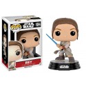 Figurine Star Wars The Force Awakens - Rey with Lightsaber Pop 10cm