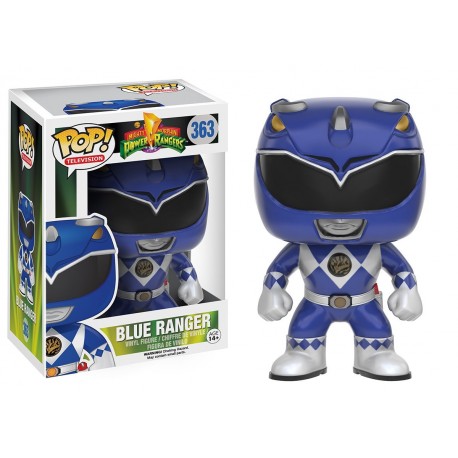 Figurine Power Rangers - Blue Ranger - Pop 10 cm