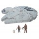 Figurine Star Wars Episode VII - Battle Action Millennium Falcon et ses personnages