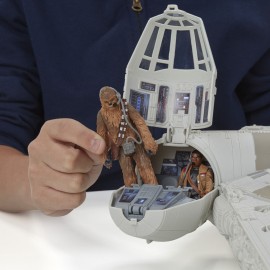 Figurine Star Wars Episode VII - Battle Action Millennium Falcon et ses personnages