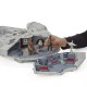 Figurine Star Wars Episode VII - Battle Action Millennium Falcon et ses personnages