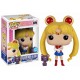 Figurine Sailor Moon - Sailor Moon & Luna Glitter Exclu Pop 10 cm