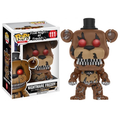 Figurine Five Nights at Freddy's - Nightmare Freddy Pop 10cm