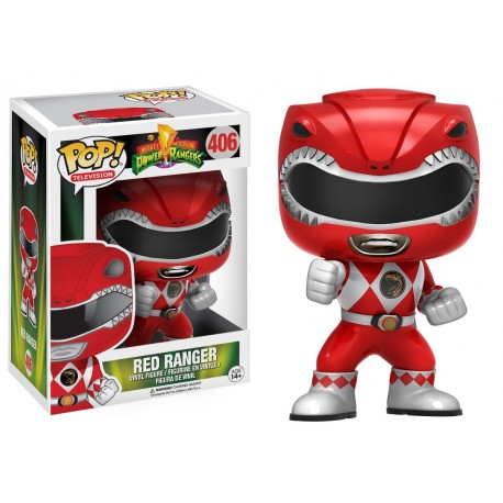 Figurine Power Rangers - Action Red Ranger Pop 10 cm