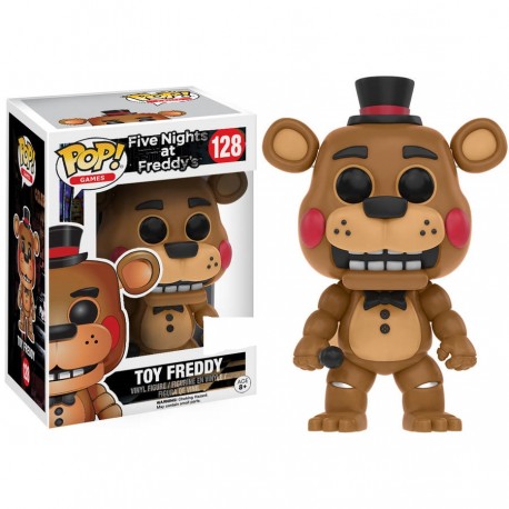 Figurine Five Nights at Freddy's - Toy Freddy Exclusive Pop 10cm