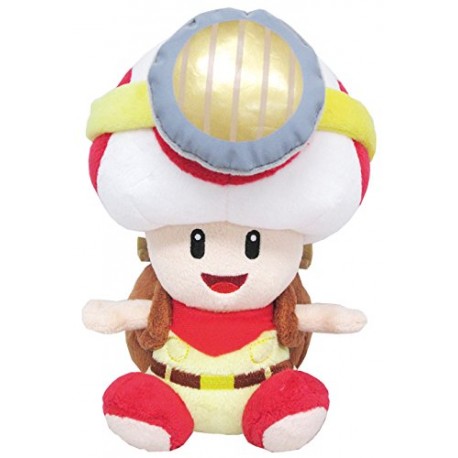 Peluche Super Mario - Captain Toad Sitting 18cm